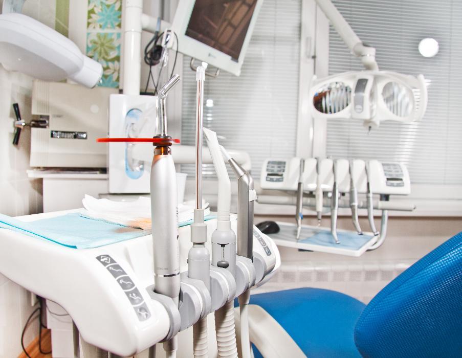 Tools used for dental procedures at 33624 dentist office