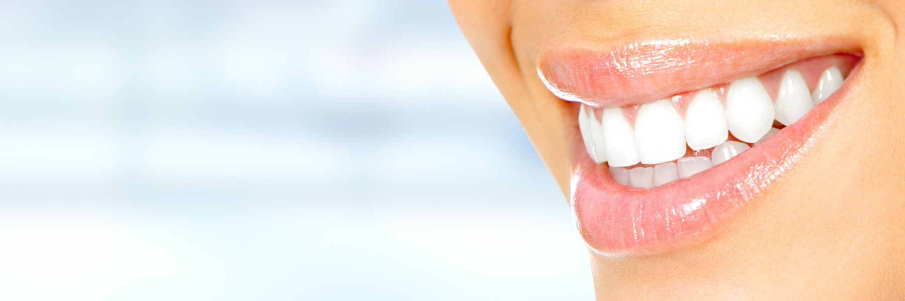 Happy couple smiling after professional teeth whitening in Tampa FL