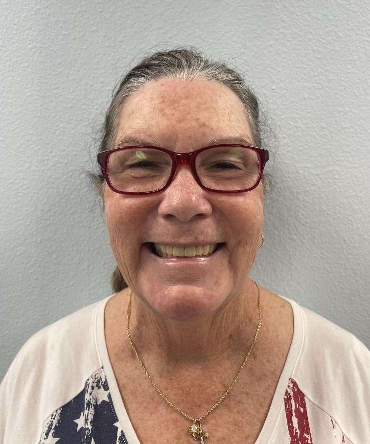 Dental patient in Tampa after getting ceramic crowns