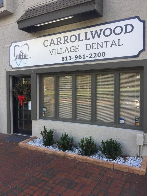 Building exterior of Carrollwood Village Dental in Tampa FL